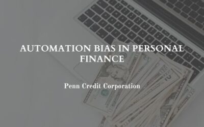 Automation Bias in Personal Finance