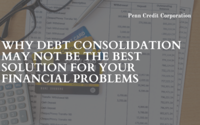 Why Debt Consolidation May Not Be the Best Solution for Your Financial Problems