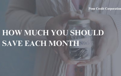 How Much Should You Save Each Month